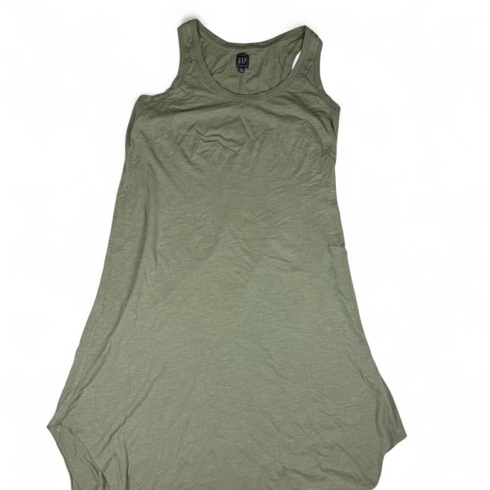 Gap Women's Green and Khaki Dress